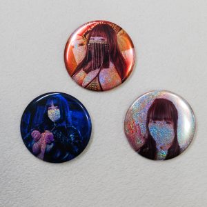 ホログラム缶バッジ3点セット
